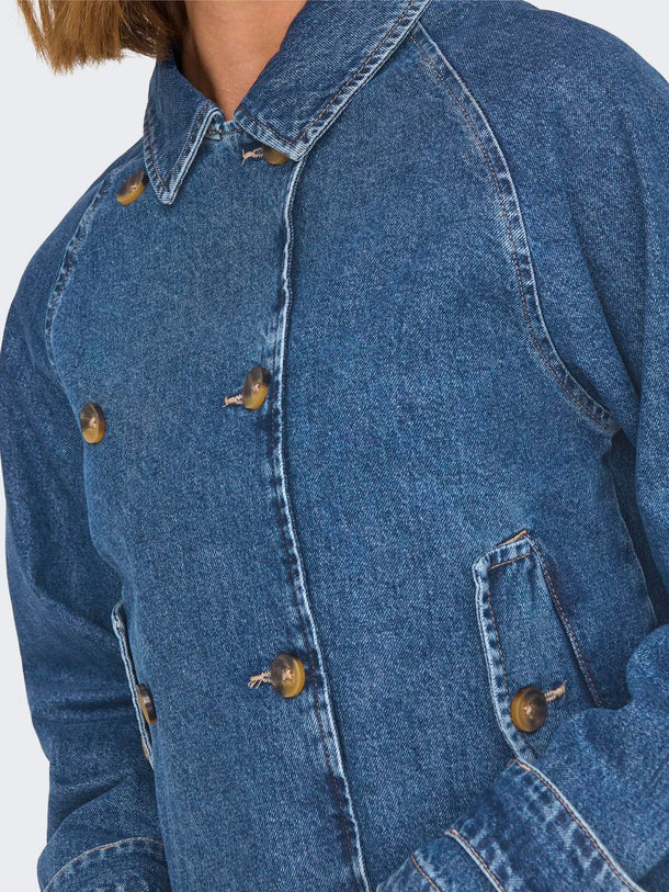 Product TRENCH APRIL  - Medium Blue Denim - Image 7