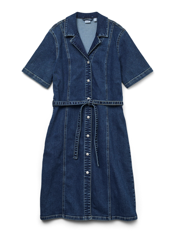 Product VESTIDO DENIM DAYA - Dark Blue Denim - Image 1