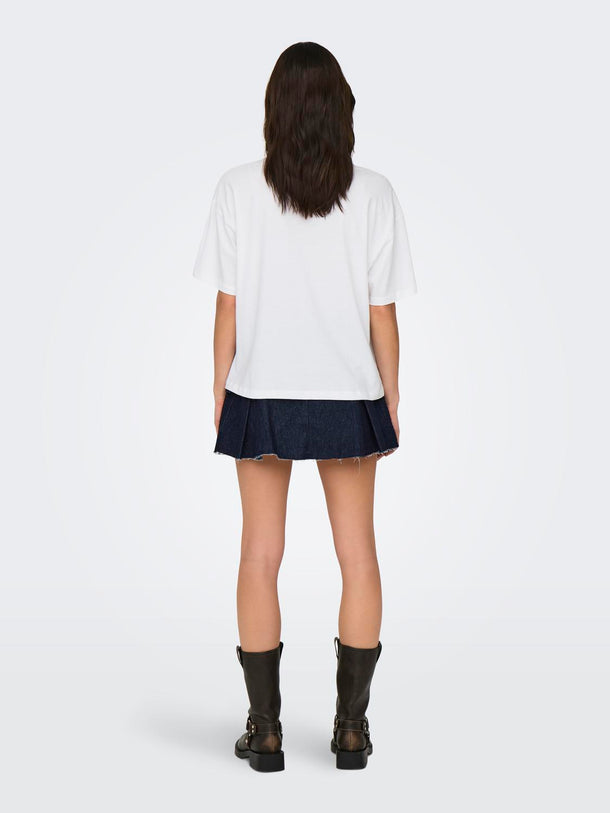 Product POLERA ASTA ESTAMPADA - Bright White Print:ART - Image 3