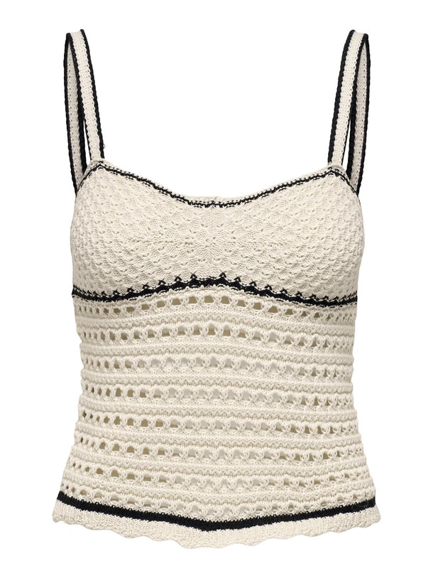 Product TOP MINNIE TEJIDO - Birch Detail:BLACK - Image 4