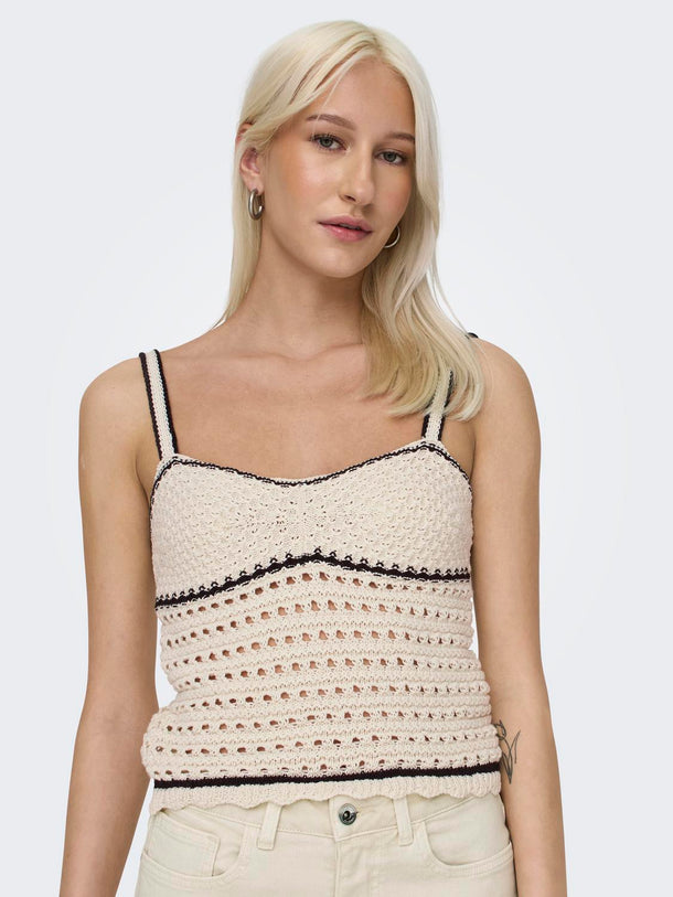 Product TOP MINNIE TEJIDO - Birch Detail:BLACK - Image 6
