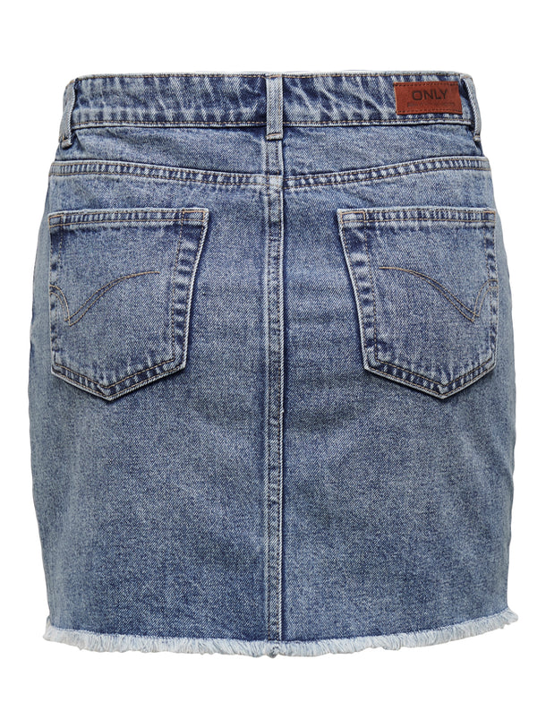 Product FALDA SKY DENIM Y ROTURAS - Light Blue Denim - Image 6