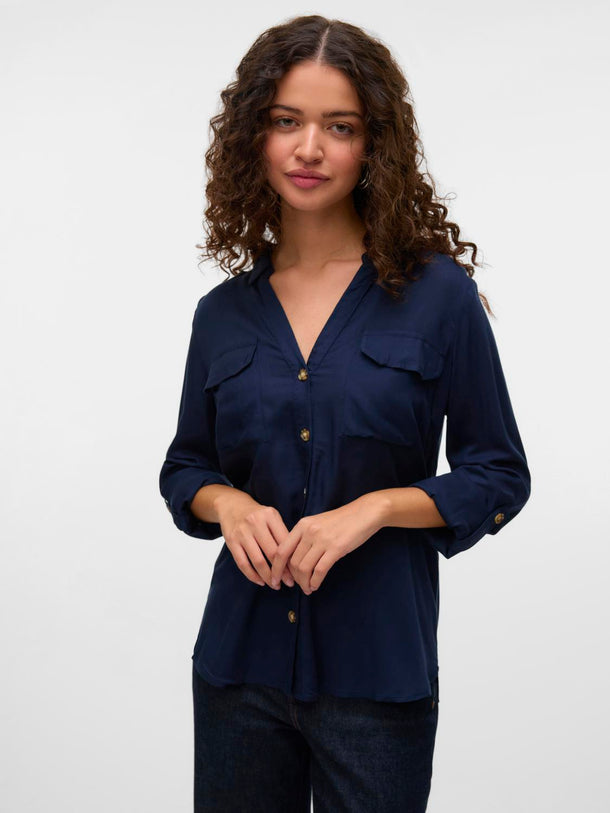 Product CAMISA BUMPY  - Navy Blazer - Image 5