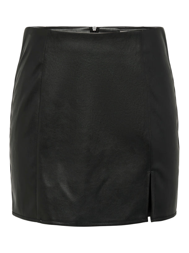 Product FALDA LENI EFECTO ENCERADO - Black - Image 1