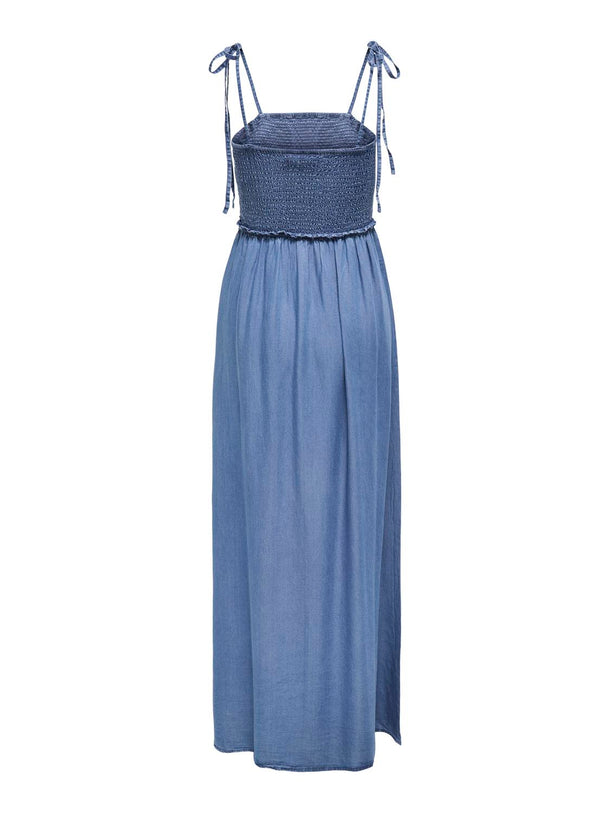Product VESTIDO MAXI DENIM RIS-Medium Blue Denim - Image 3