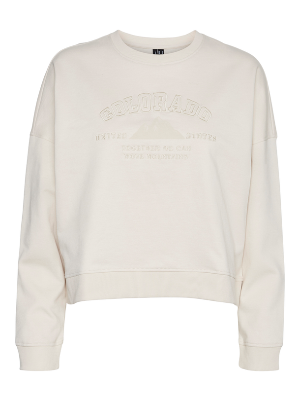 Product SWEATER KHLOE - Oatmeal Print:COLORADO - Image 1