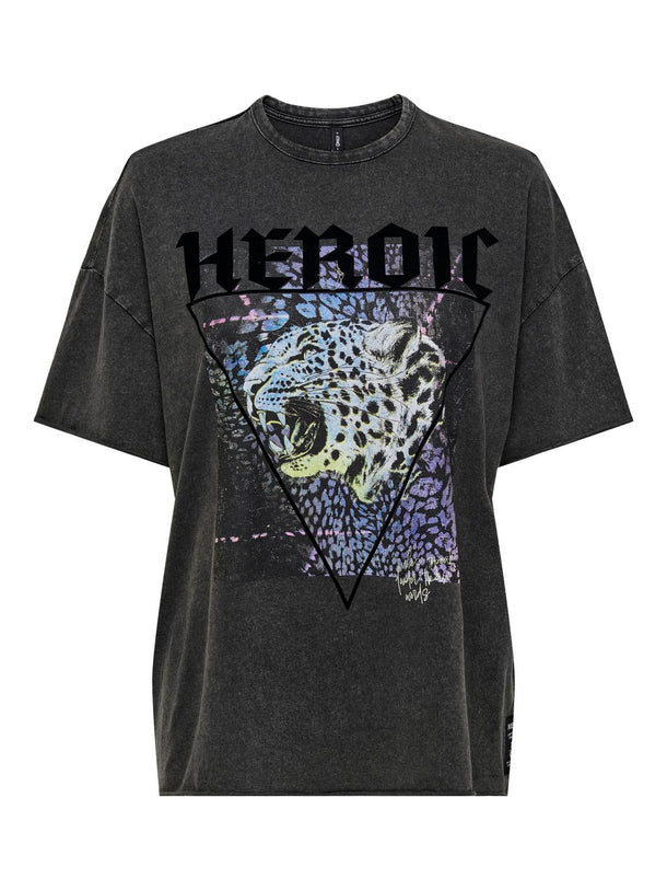Product CAMISETA LUCY - Black Print:Heroic duchess - Image 4