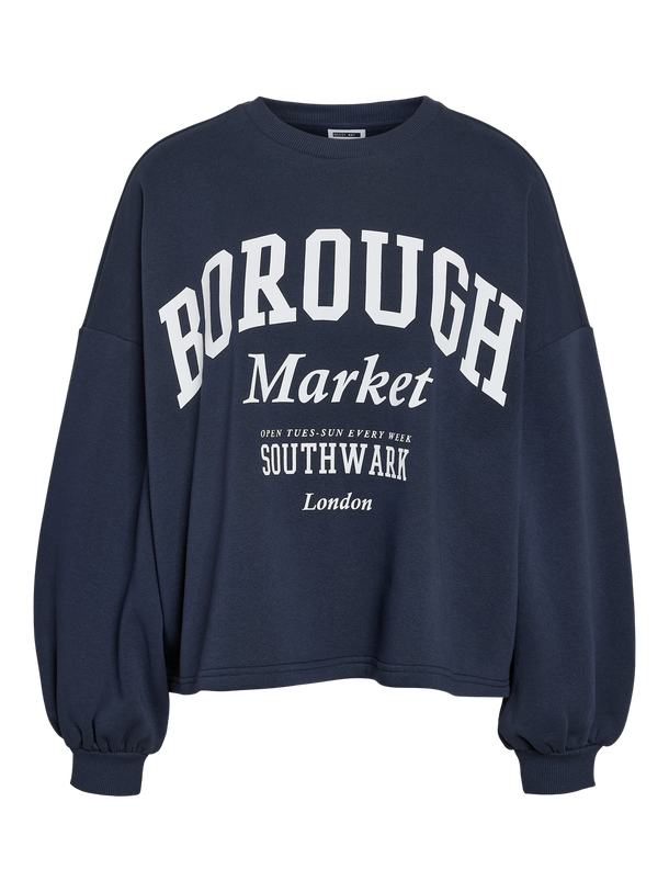 Product POLERÓN ESTAMPADO ELLIE -Navy Blazer Detail:PRINT - Image 4