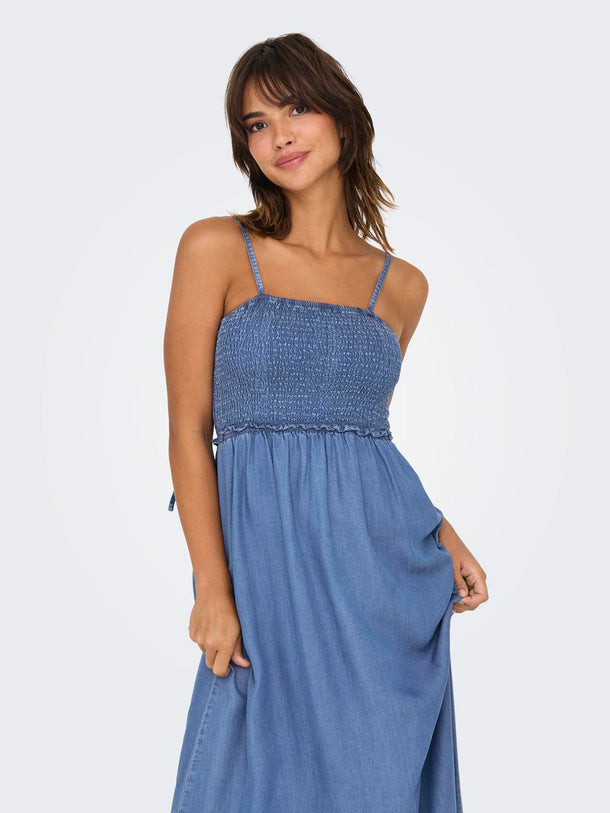 Product VESTIDO MAXI DENIM RIS-Medium Blue Denim - Image 7