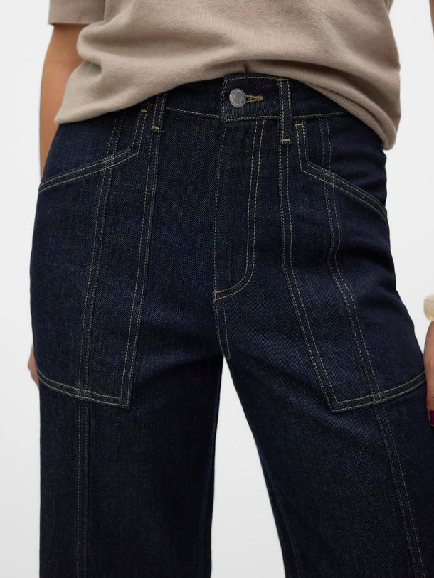 Product JEAN KATHY  - Dark Blue Denim Detail:Rinse - Image 6