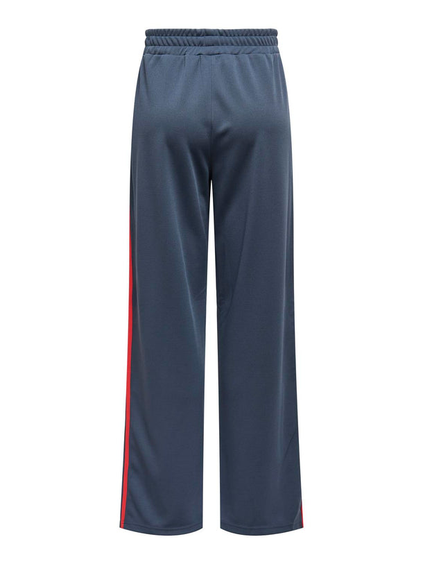 Product PANTALÓN TEJIDO CON CINTURA ELÁSTICA CAYLA - Ombre Blue Detail:High risk red - Image 2