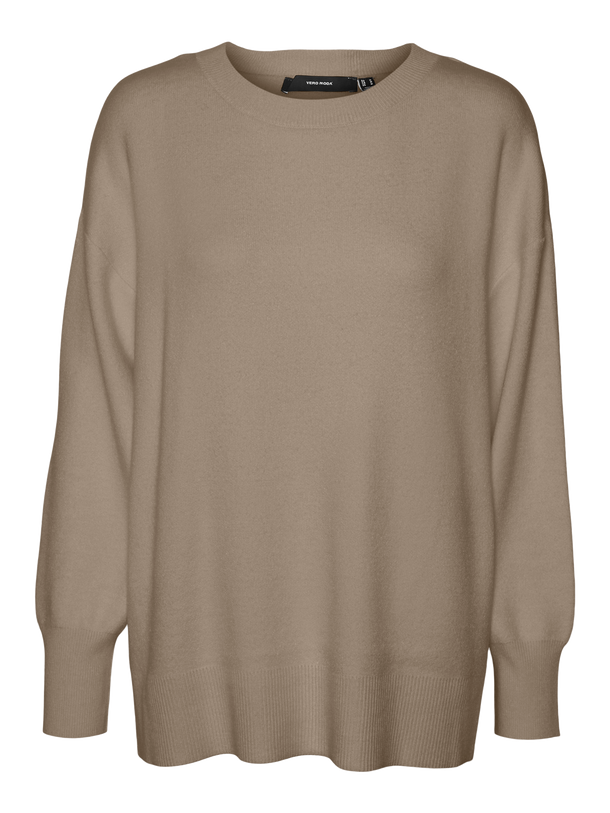 Product SWEATER NANCY - Silver Mink Detail:SOLID - Image 1