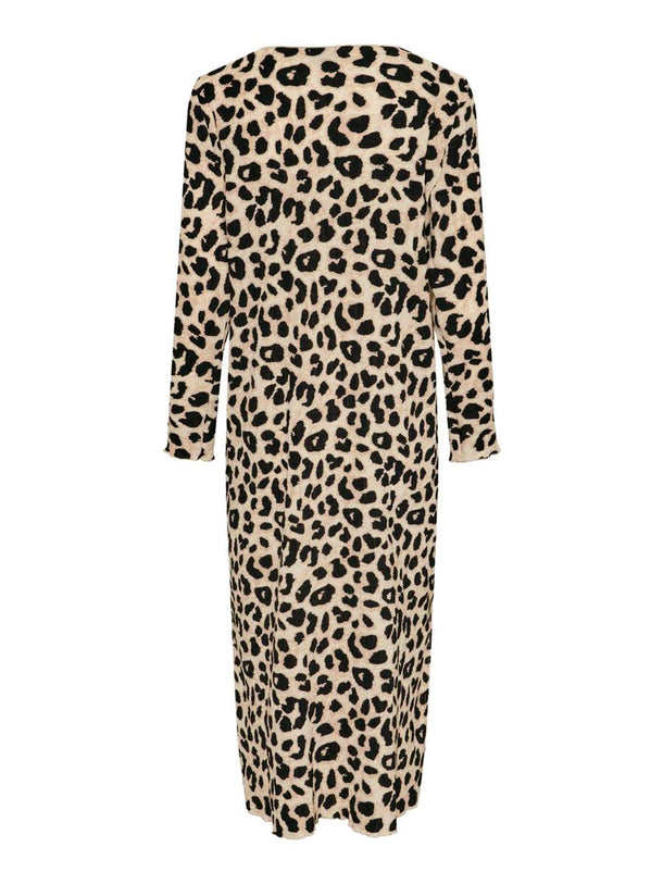 Product VESTIDO ALBA - Black AOP:LEO - Image 5