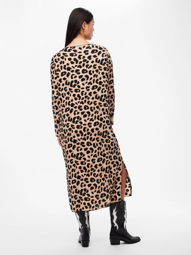Product VESTIDO ALBA - Black AOP:LEO - Image 3
