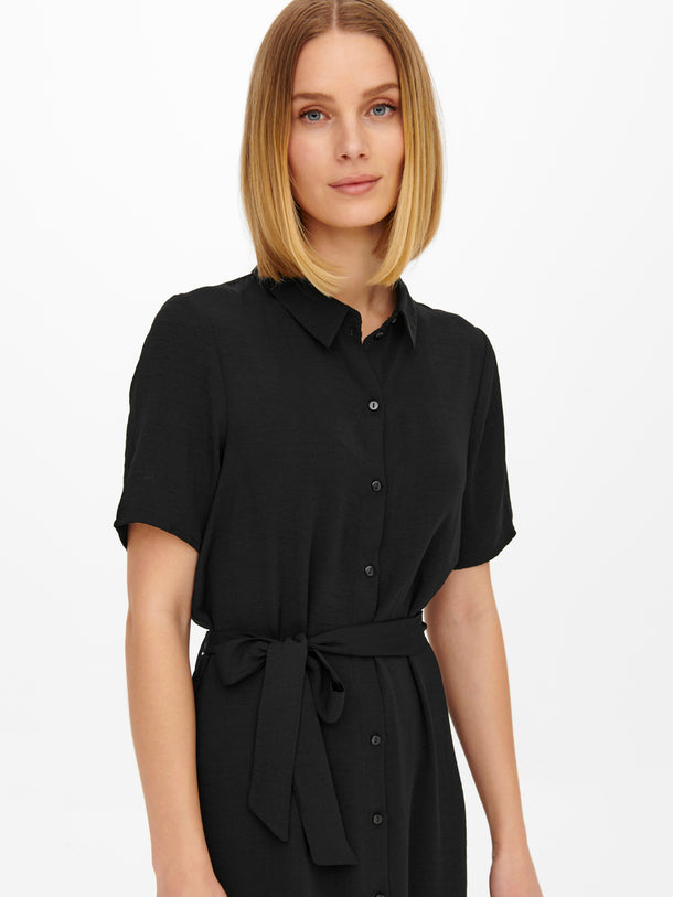 Product VESTIDO YRACHEL CAMISERO - Black - Image 7