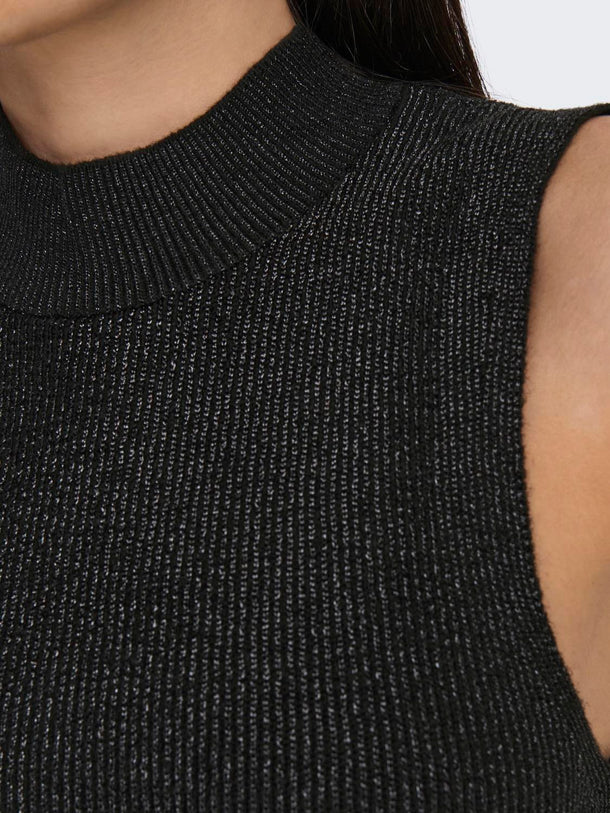Product TOP NINNA - Black Detail:BLACK GLITTER - Image 6