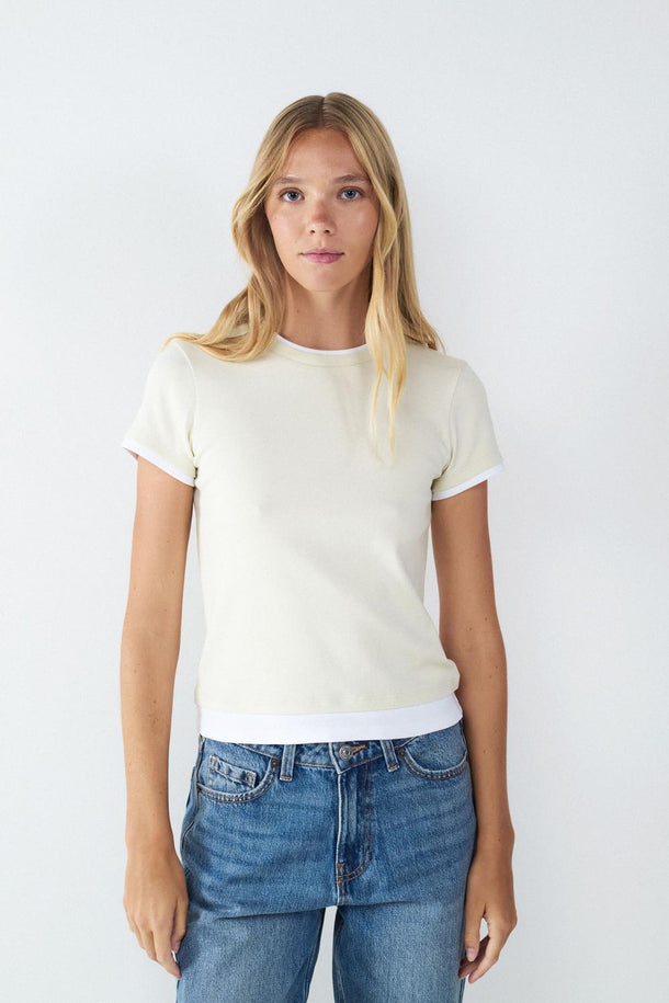 Product POLERA DOBLE CAPA BMK-Beige - Image 1