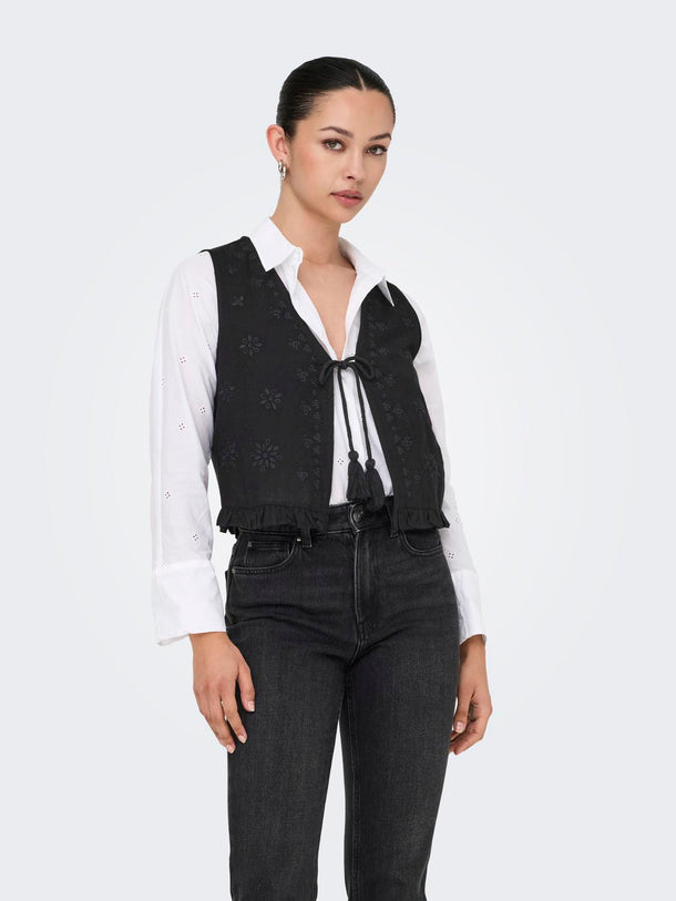 Product TOP LINO CON LAZO KIRI-Black - Image 3