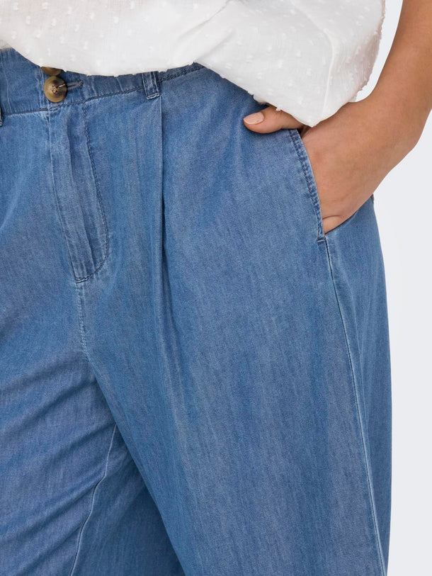 Product PANTALÓN BEA - Medium Blue Denim - Image 6