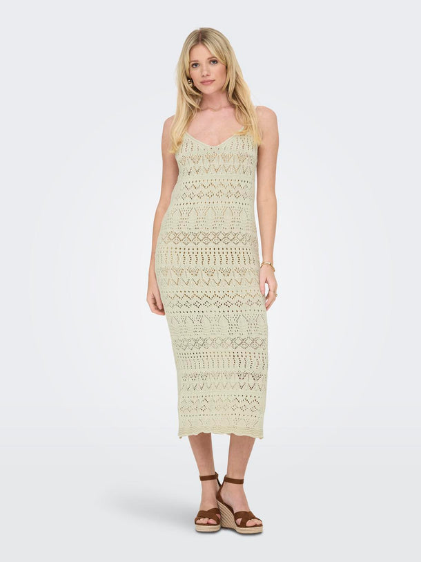 Product VESTIDO MAXI TEJIDO AVINA-Ecru - Image 5