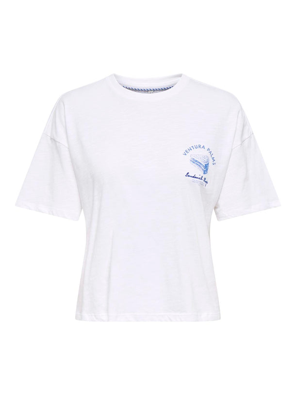 Product POLERA ESTAMPADA BONE-Bright White Print:Vitamin sandwich - Image 2