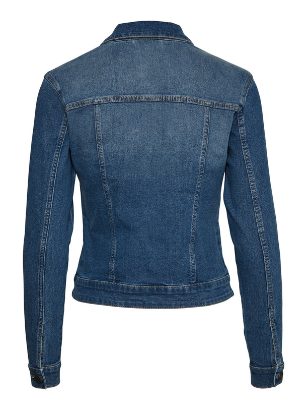 Product CHAQUETA DEBRA DENIM REGULAR FIT - Medium Blue Denim - Image 5