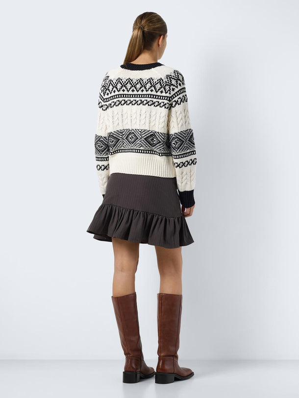 Product SWEATER NOR - Black Pattern:EGGNOG - Image 3