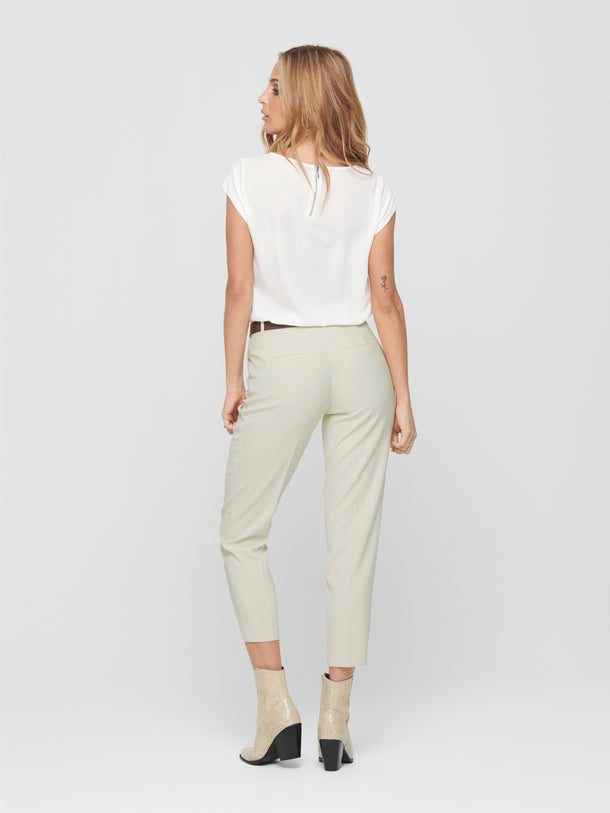 Product PANTALÓN VILDA CROPPED STRAIGHT - Whitecap Gray - Image 3