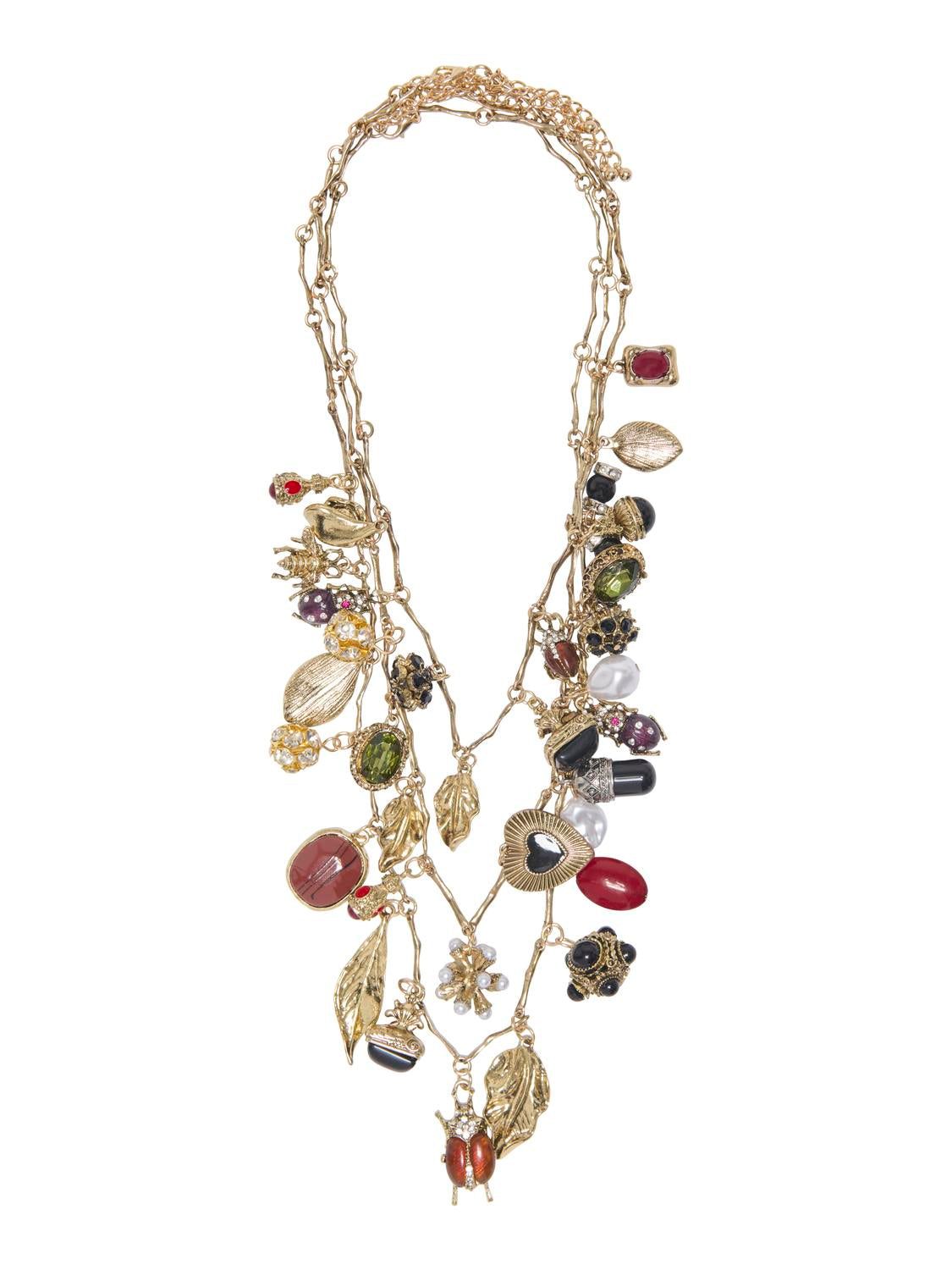 PACK DE COLLARES ANIS-Gold Colour Detail:CHARMS