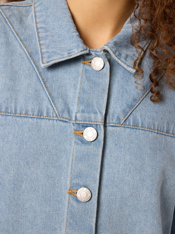 Product CAMISA DENIM ELVI - Light Blue Denim - Image 7