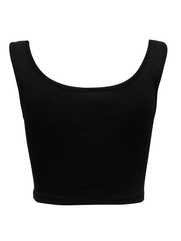 Product POLERA KIRA CROPPED - Black - Image 2