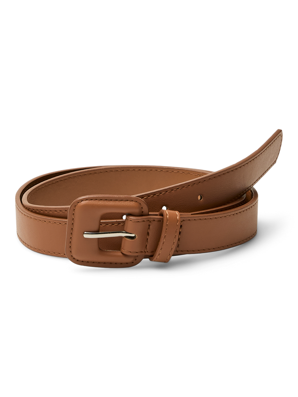Product CINTURÓN HEBILLA CARLY-Cognac - Image 1