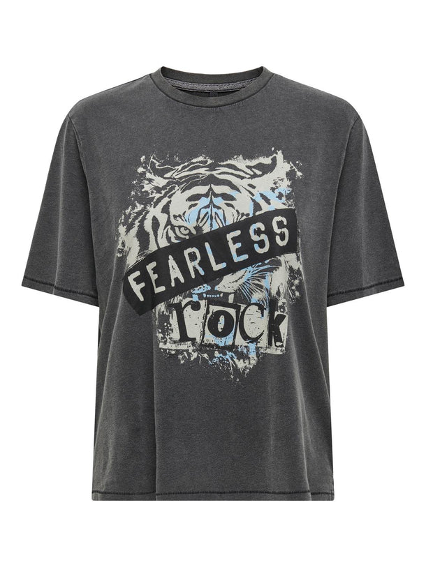 Product POLERA LULU - Black Print:Fearless posh - Image 1