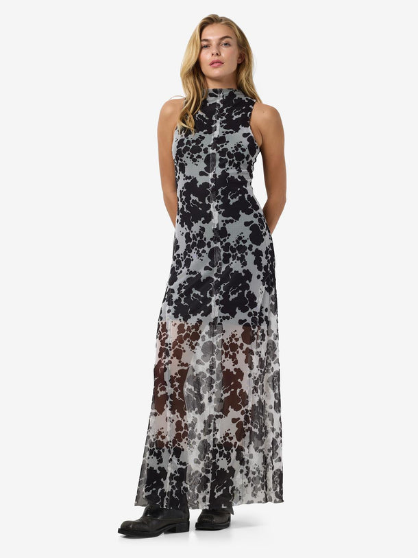 Product VESTIDO MARIKA - Black AOP:COW - Image 1