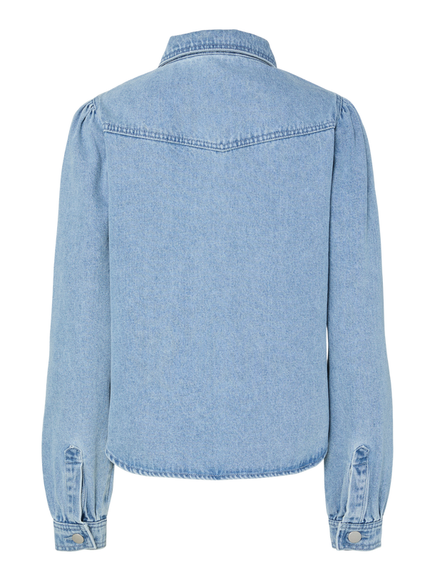 Product CAMISA SIKA - Light Blue Denim - Image 5