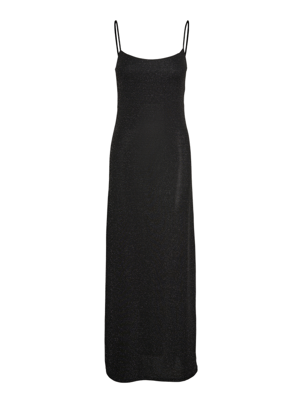 Product VESTIDO KANVA - Black Detail:SILVER LUREX - Image 4
