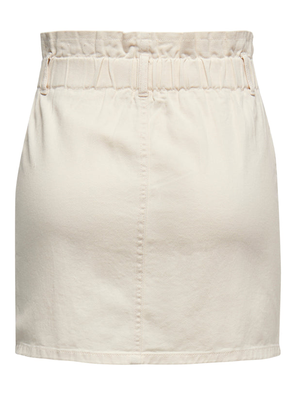 Product FALDA MILLIE DOBLE BOTÓN - Ecru - Image 5