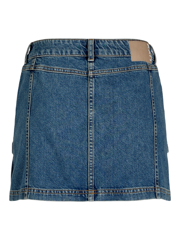 Product MINI FALDA CARGO DENIM CALIA-Medium Blue Denim - Image 2