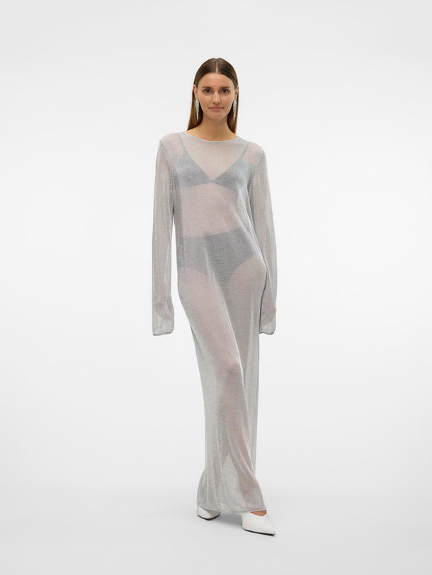 Product VESTIDO NOVA - Silver Detail:Metallic - Image 2