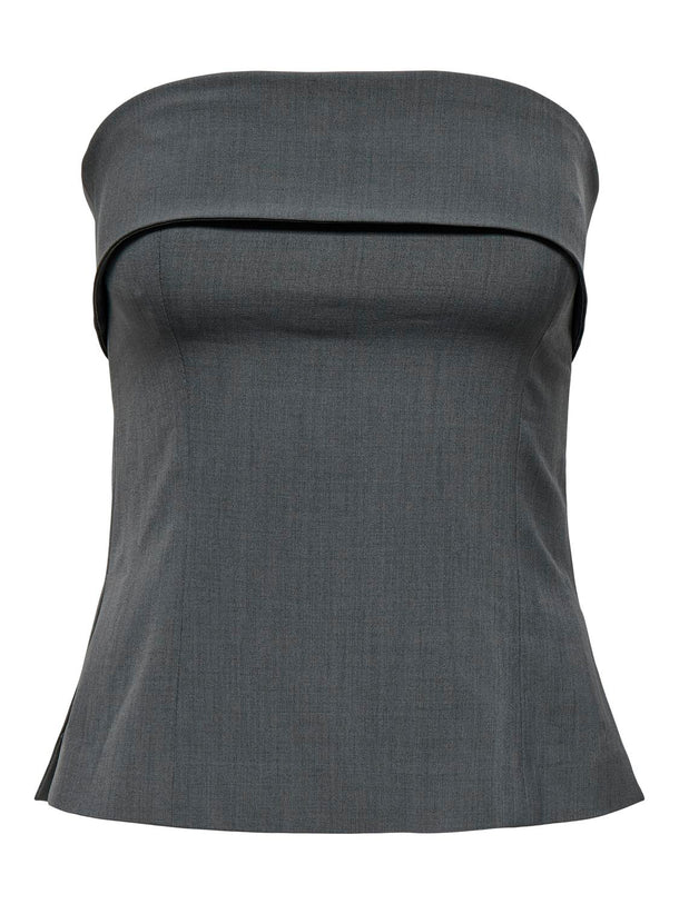 Product TOP SVEA - Dark Grey Melange - Image 1