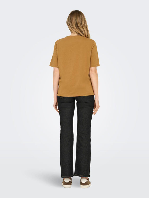 Product POLERA STACEY - Bone Brown Print:Wild west - Image 3