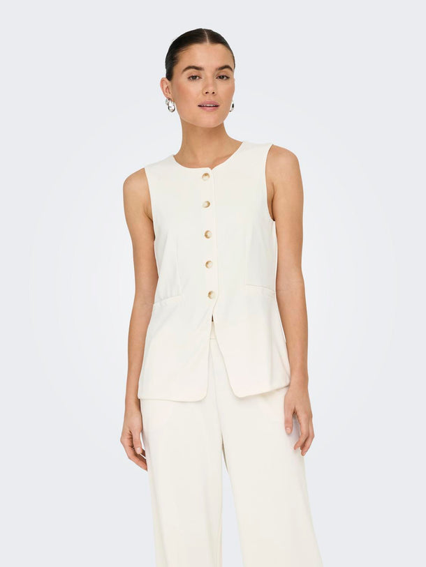 Product CHALECO SASTRERO DINA-Cloud Dancer - Image 1