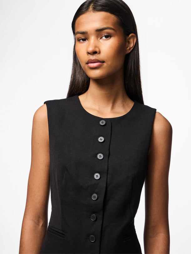 Product CHALECO SASTRERO CON BOTONES MIL-Black - Image 5