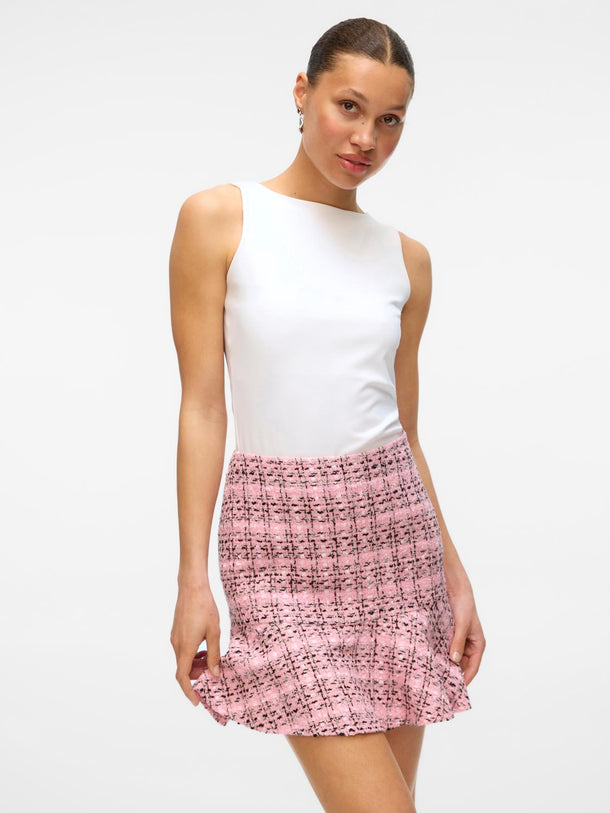 Product MINI FALDA DE TWEED ADELE-Bonbon AOP:MULTI COLOR - Image 7