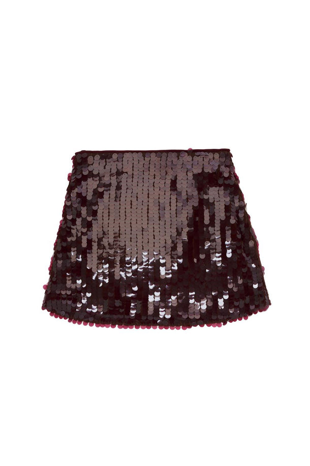 Product MINI FALDA LENTEJUELAS BMK-Burgundy - Image 5