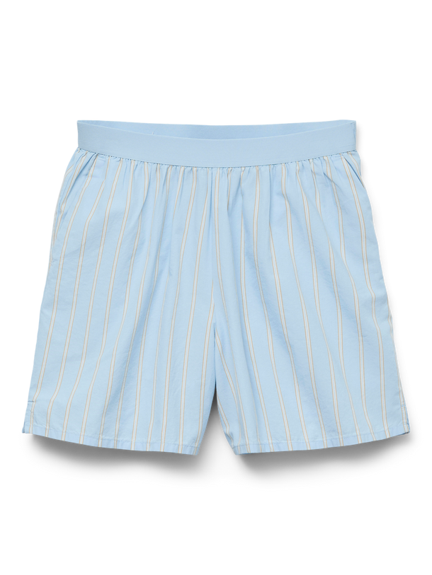 Product SHORT RAYAS ARLO-Airy Blue Stripes:Cloud dancer/twill - Image 4
