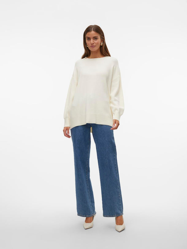 Product SWEATER NANCY - Birch Detail:SOLID - Image 3
