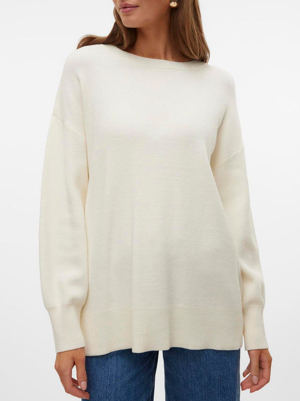 Product SWEATER NANCY - Birch Detail:SOLID - Image 5