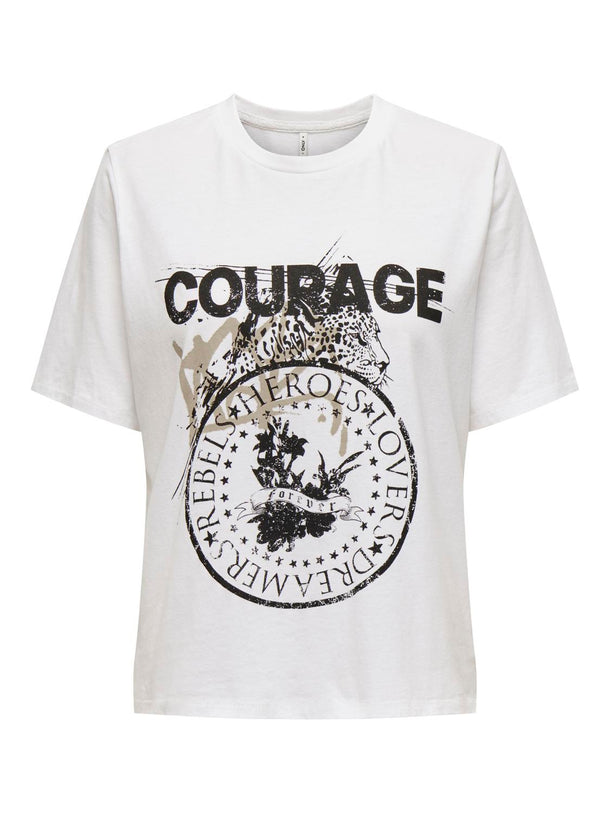 Product POLERA LULU - Bright White Print:Courage posh - Image 4