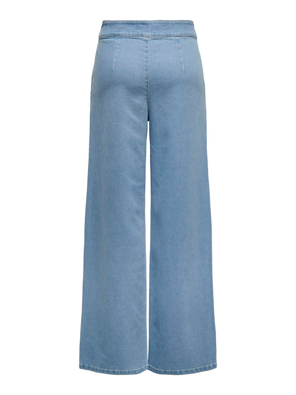 Product JEANS GEGGO BOTÓN - Light Blue Denim - Image 5